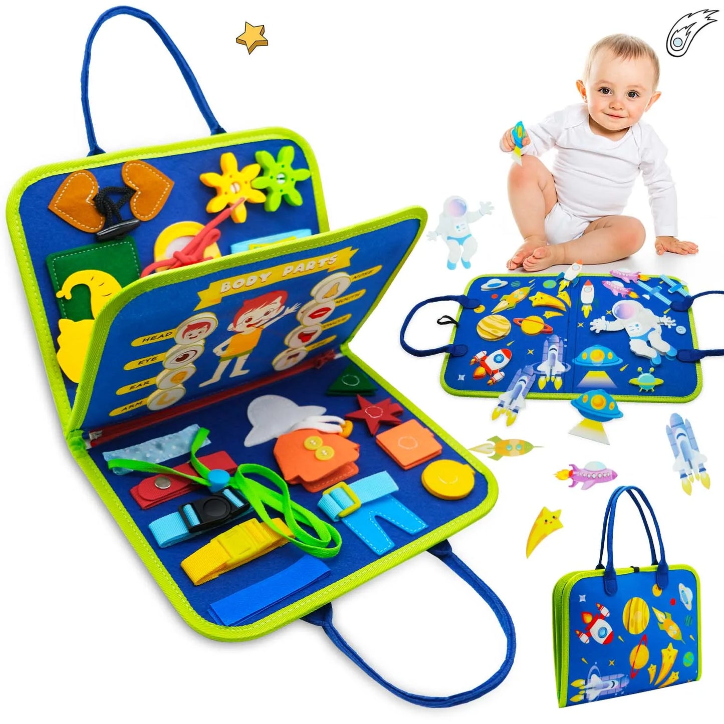 Busy Book Educational Briefcase Toy