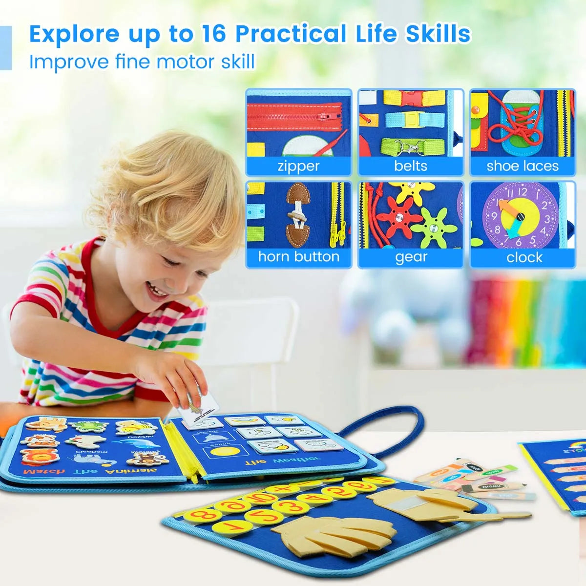 Busy Book Educational Briefcase Toy