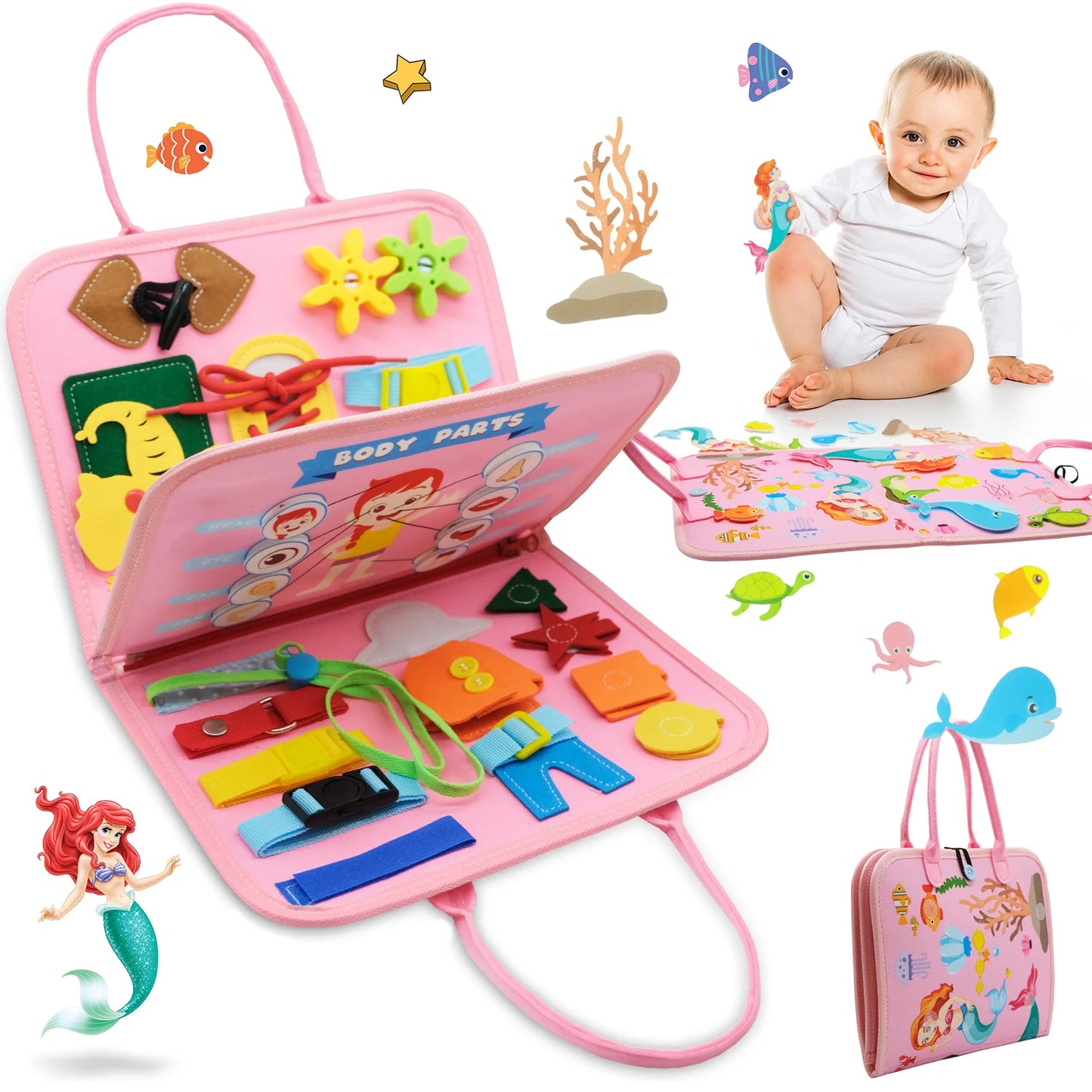 Busy Book Educational Briefcase Toy