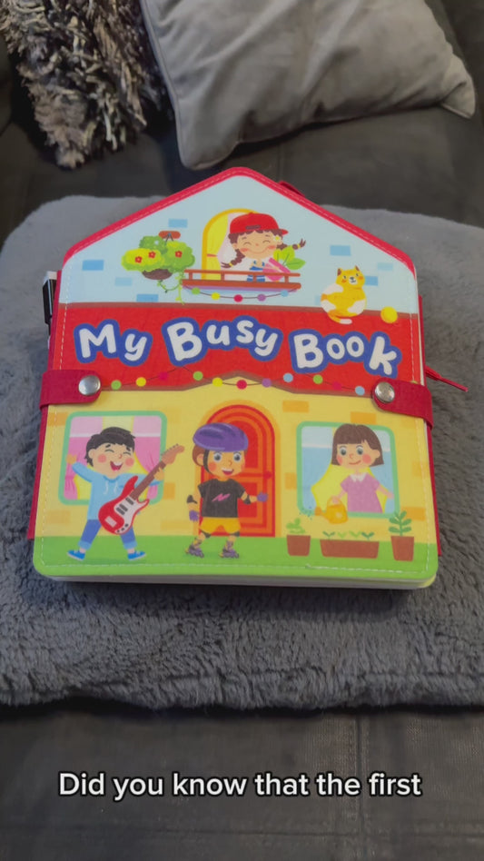 My Busy Book - The Educational Activity Book/Toy